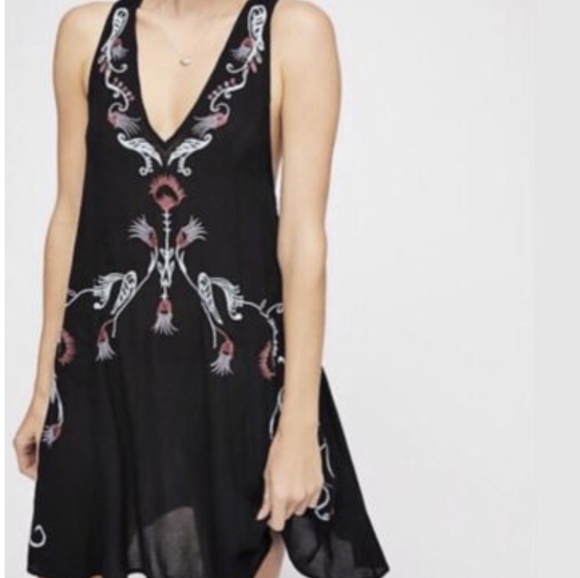 Free People Adelaide slip dress